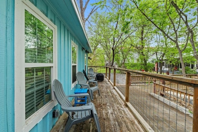View of deck