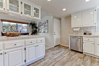 Large and bright kitchen with freshly painted cabi