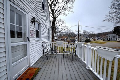 Deck off the kitchen