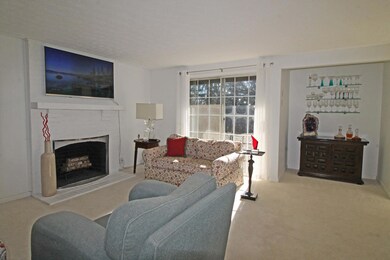 Sliding glass door to the Patio