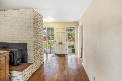 Entry fireplace one
