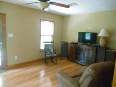 LIVING ROOM HAS BAMBOO FLOORS ALL FRESH NEW PAINTE