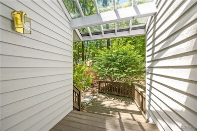 Sunny front porch