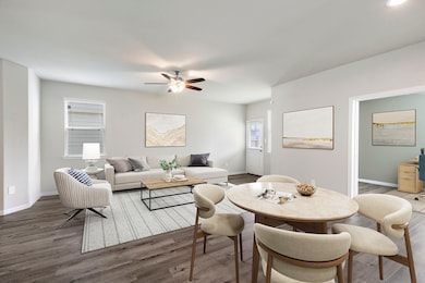 Family room and dining room have been virtually st