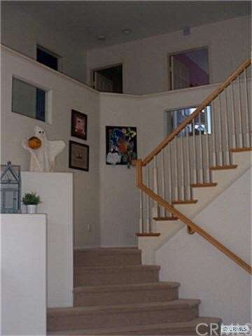 Open stair case.