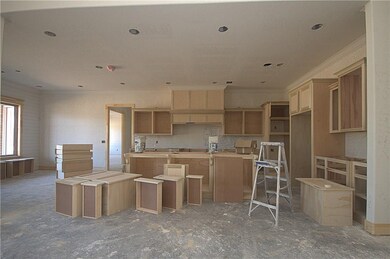 What a great floorplan! Kitchen has massive island