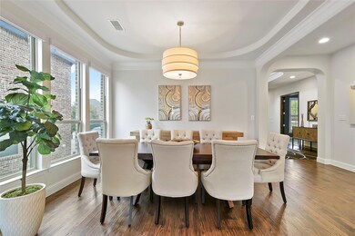 Another view of the open and inviting dining room