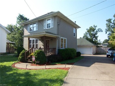 View showing covered front porch and DBL detached 