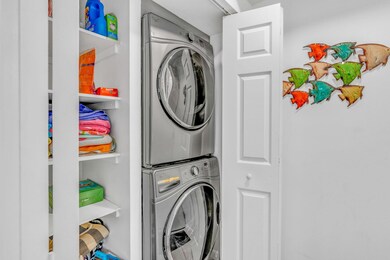 Washer dryer storage
