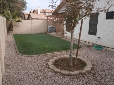 Back Yard w/Turf Grass to Enjoy