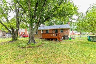 REAR ELEVATION, LARGE DECK