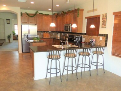 View of Kitchen from Dining Room