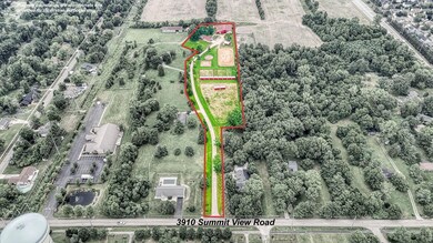 3910 Summit View Rd Property Outline 2
