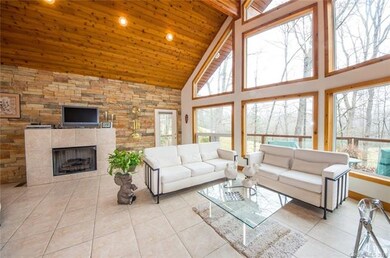 Stacked Stone Wall