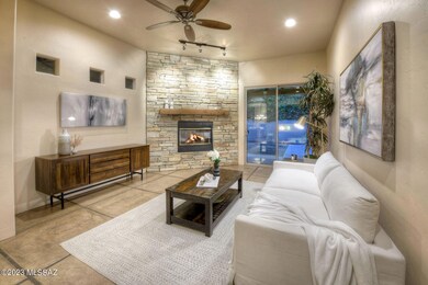 Wonderful family rm w/ fireplace