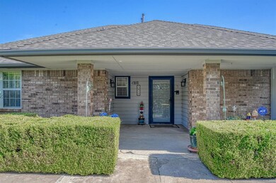 Front covered porch welcomes you home