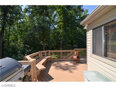 Patio/Deck - Back deck with two areas of built-in 
