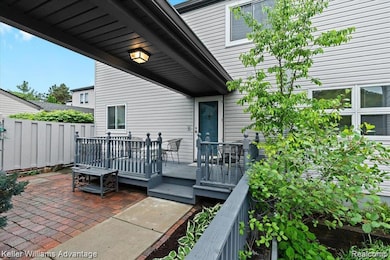 Brick Paved Patio