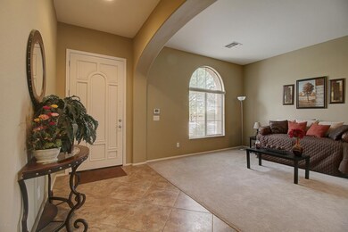 Front door Formal living area