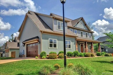 This turn-key craftsman home is in the upscale Rou