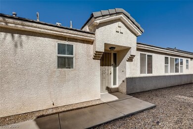 Front door to the house cannot be easily seen from