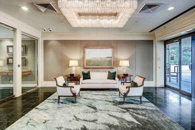Gorgeous entry and lobby area of The Houstonian.