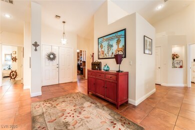 Entrance foyer that opens up to a spacious living/