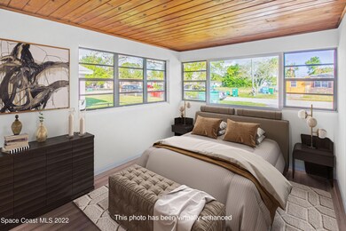 Primary bedroom - digitally enhanced