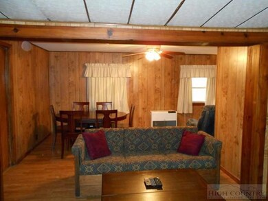 From living room looking into the dining room.