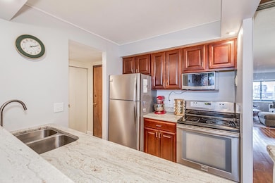 Kitchen with Stainless Steel Appliances and Granite Counters