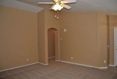 Family Room With Vaulted Ceilings!