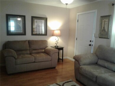 Living entry off the front door
