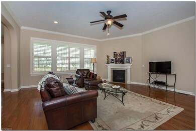Spacious Family Room with fireplace