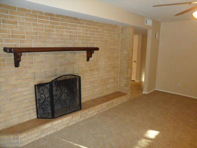 Fireplace w Mantle