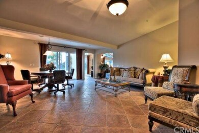 Oversized Living Room with Custom Flooring
