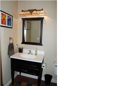 Remodeled main hall bath.