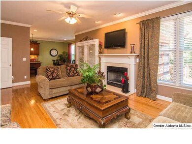 2nd view of great room with fireplace