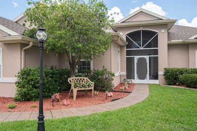 Practical & Functional Screened Portico Entrance