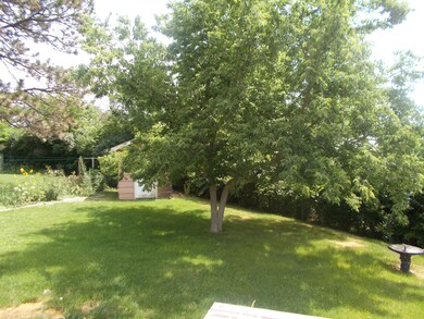 Off deck view shed/yard