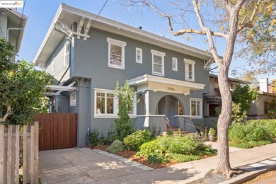 View of front facade with stucco siding