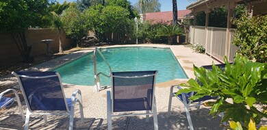 Sparkling pool