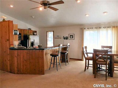 Kitchen. The kitchen/dining room combo is so conve