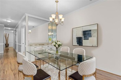 Dining Room. This photo is virtually staged.