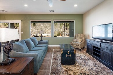 Spacious family room with outstanding views