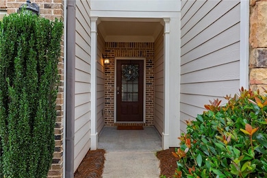 Private covered entry to welcome your guest and protect your packages.