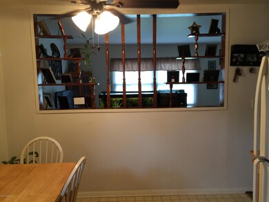 Half wall from kitchen to living room