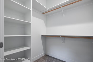 Walk-in Master closet