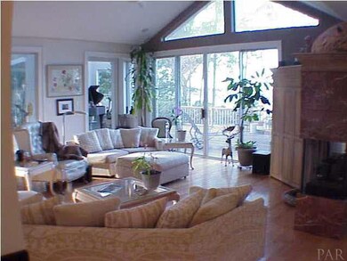 The living area is fantastic, with wide-open vistas of the water from almost everywhere!