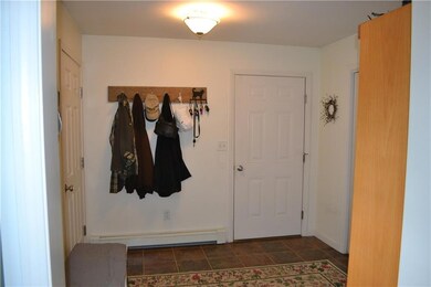 Mudroom - door straight ahead opens...