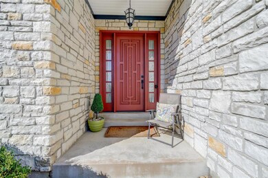 Gorgeous front entrance
